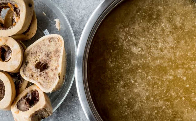 Bone broth for dog