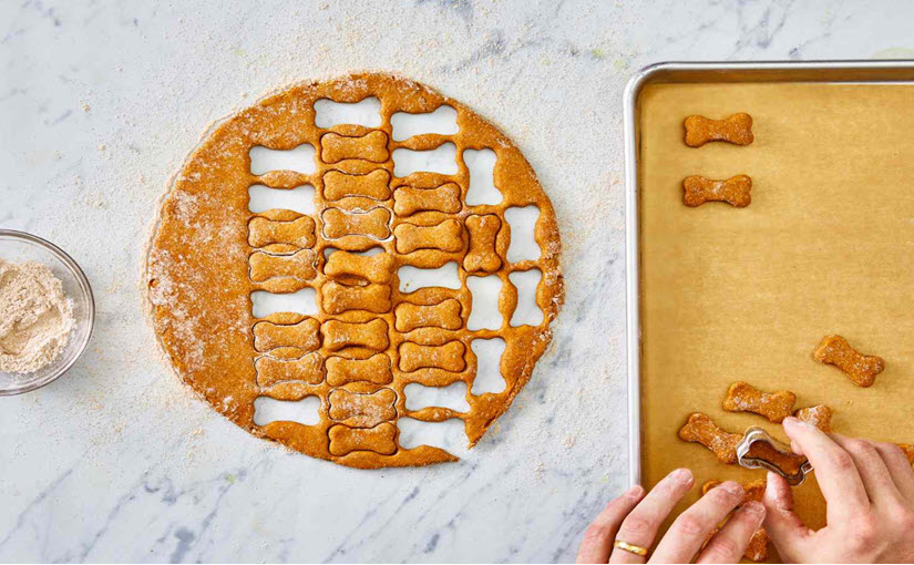 How to make peanut butter dog treats