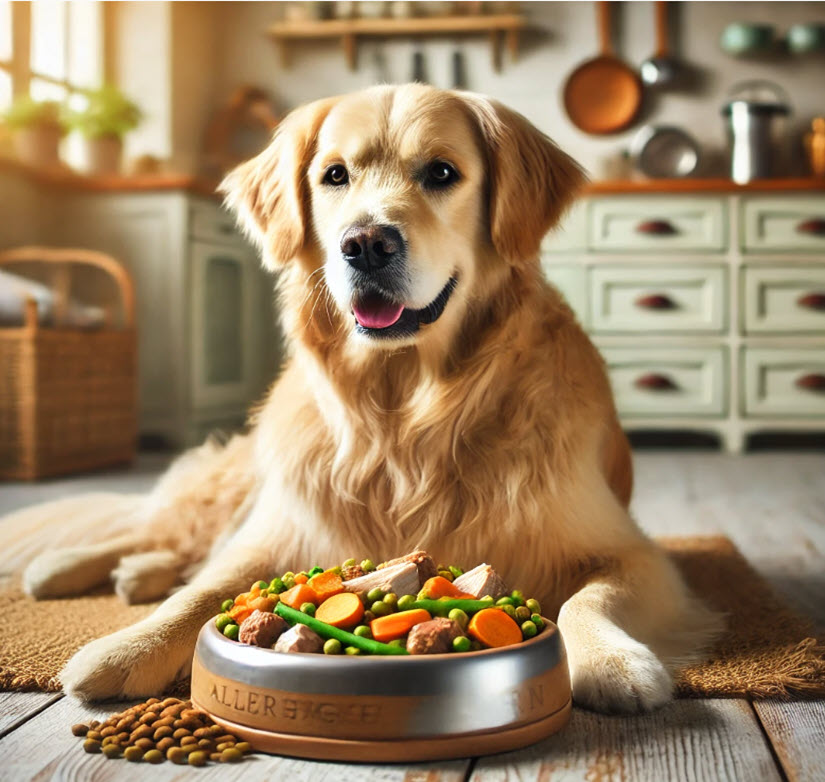 Homemade dog food recipes for dogs with allergies to corn